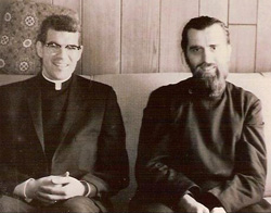 Fr. James Adams and Fr. Nagosky, 1960